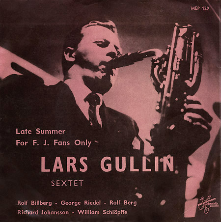 LARS GULLIN - Lars Gullin Sextet cover 
