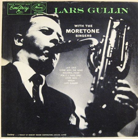 LARS GULLIN - Lars Gullin With The Moretone Singers cover 