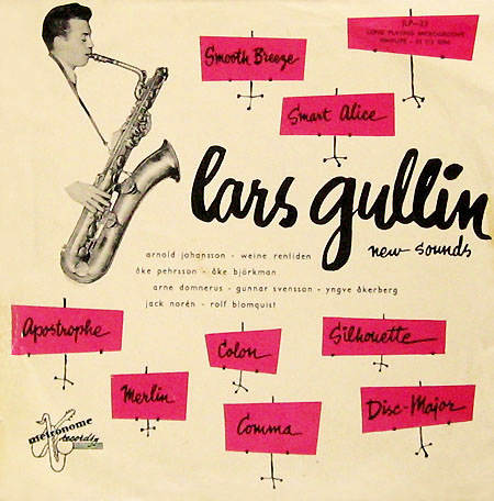 LARS GULLIN - New Sounds (aka Gullin Originals Played By Lars Gullin Band aka New Sounds from Sweden, vol. 5) cover 
