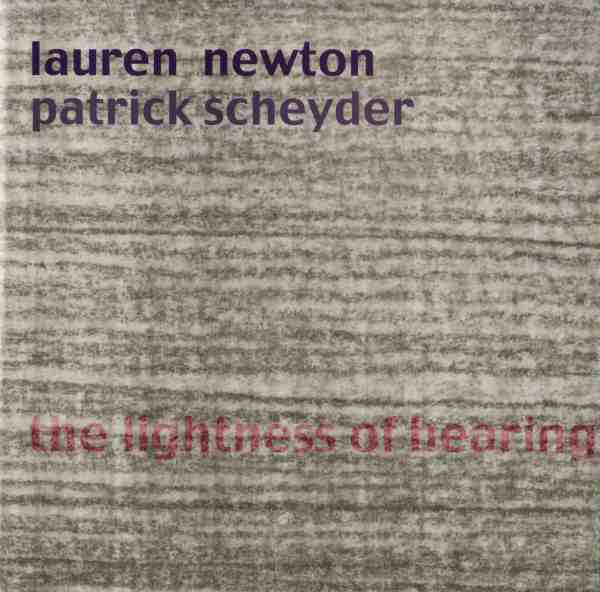LAUREN NEWTON - The Lightness Of Hearing cover 