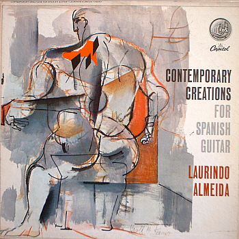 LAURINDO ALMEIDA - Contemporary Creations For Spanish Guitar cover 