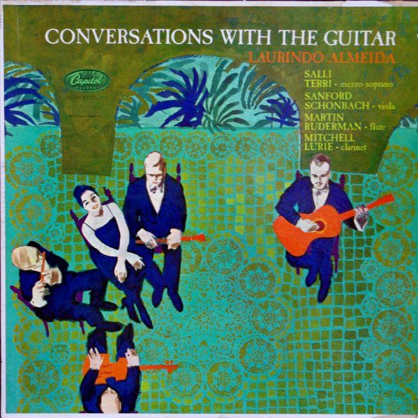 LAURINDO ALMEIDA - Conversations With The Guitar cover 