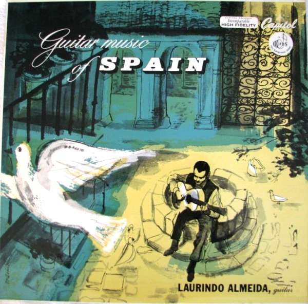 LAURINDO ALMEIDA - Guitar Music Of Spain cover 