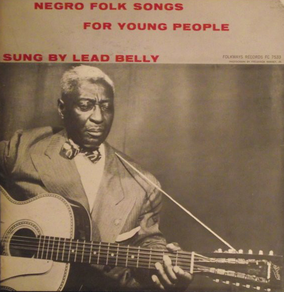 LEAD BELLY - Negro Folk Songs For Young People cover 