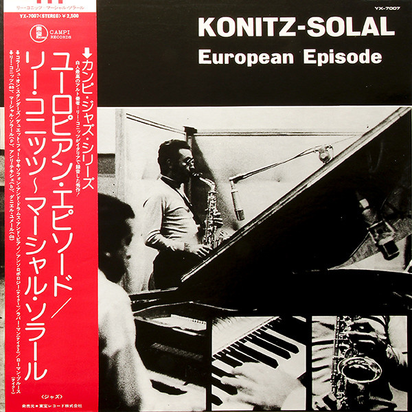 LEE KONITZ - Lee Konitz & Martial Solal : European Episode cover 