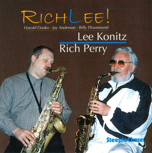 LEE KONITZ - Lee Konitz, Rich Perry ‎: RichLee cover 