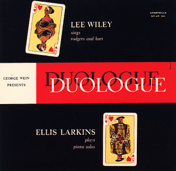 LEE WILEY - Lee Wiley - Ellis Larkins ‎: Duologue cover 