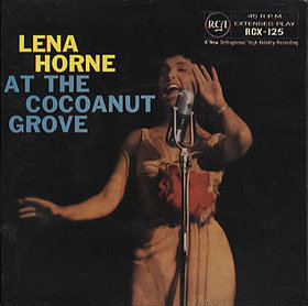 LENA HORNE - At The Cocoanut Grove cover 