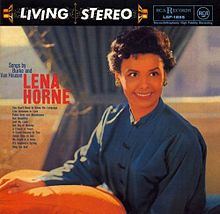 LENA HORNE - Songs by Burke and Van Heusen cover 