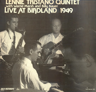 LENNIE TRISTANO - Live at Birdland 1949 cover 