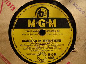LENNY HAYTON - Slaughter on Tenth Avenue (Part 1) / Slaughter on Tenth Avenue (Part 2) cover 