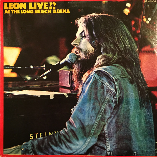 LEON RUSSELL - Leon Live!? At The Long Beach Arena cover 