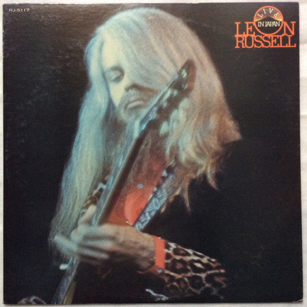 LEON RUSSELL - Live In Japan cover 
