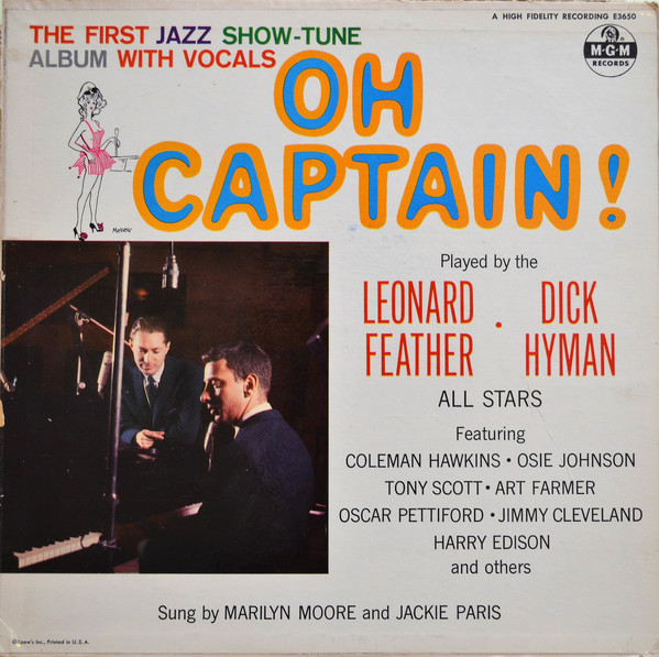LEONARD FEATHER - Leonard Feather-Dick Hyman All Stars ‎: Oh Captain! cover 