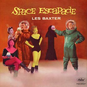 LES BAXTER - Space Escapade cover 