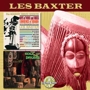LES BAXTER - The Academy Award Winners / The Soul of the Drums cover 