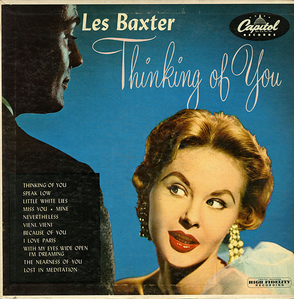 LES BAXTER - Thinking of You cover 