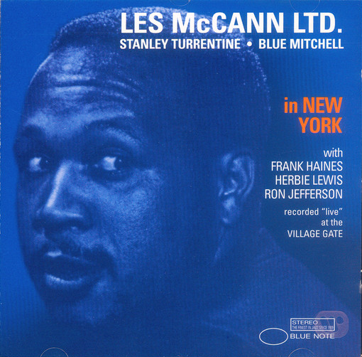 LES MCCANN - Les McCann Ltd. ‎: In New York cover 
