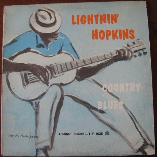 LIGHTNIN' HOPKINS - Country Blues (aka Rainy Day Blues aka A,merican Jazz & Blues History Vol.13) cover 