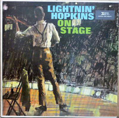 LIGHTNIN' HOPKINS - On Stage (aka Bad Luck Blues) cover 