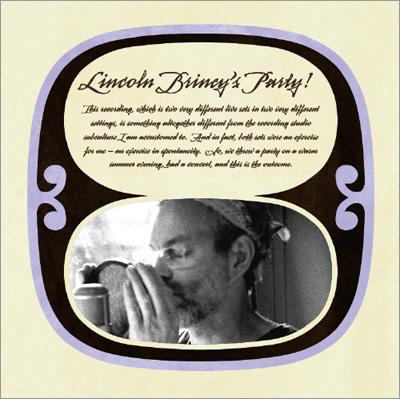 LINCOLN BRINEY - Lincoln Briney's Party! cover 