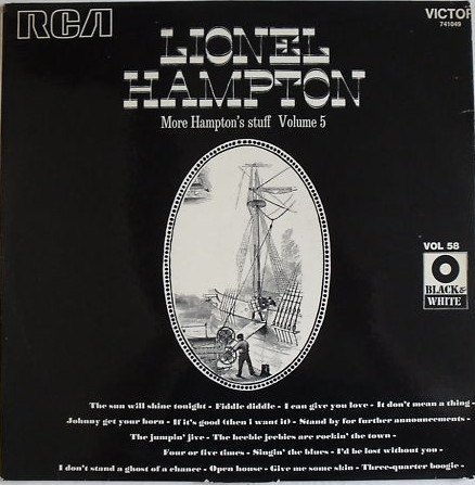 LIONEL HAMPTON - More Hampton's Stuff Volume 5 cover 