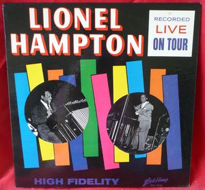 LIONEL HAMPTON - On Tour cover 