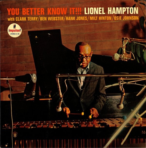 LIONEL HAMPTON - You Better Know It!!! cover 