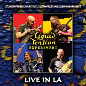 LIQUID TENSION EXPERIMENT - Live In L.A. cover 