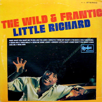 LITTLE RICHARD - The Wild & Frantic Little Richard (aka At His Wildest aka ¡Salvaje!) cover 