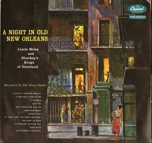 LIZZIE MILES - A Night in Old New Orleans cover 