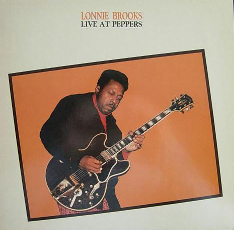 LONNIE BROOKS - Live At Peppers cover 