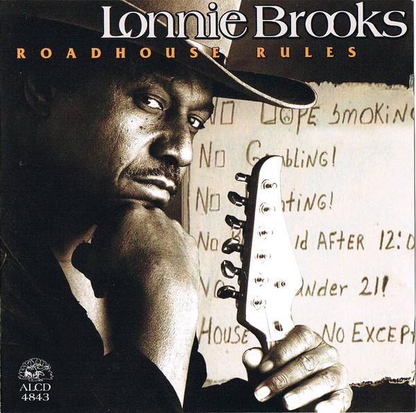 LONNIE BROOKS - Roadhouse Rules cover 