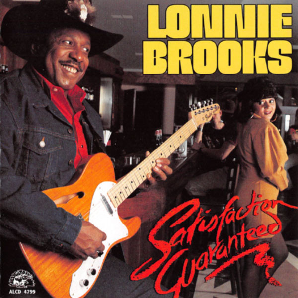 LONNIE BROOKS - Satisfaction Guaranteed cover 
