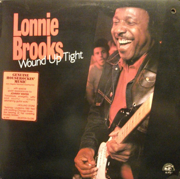 LONNIE BROOKS - Wound Up Tight cover 