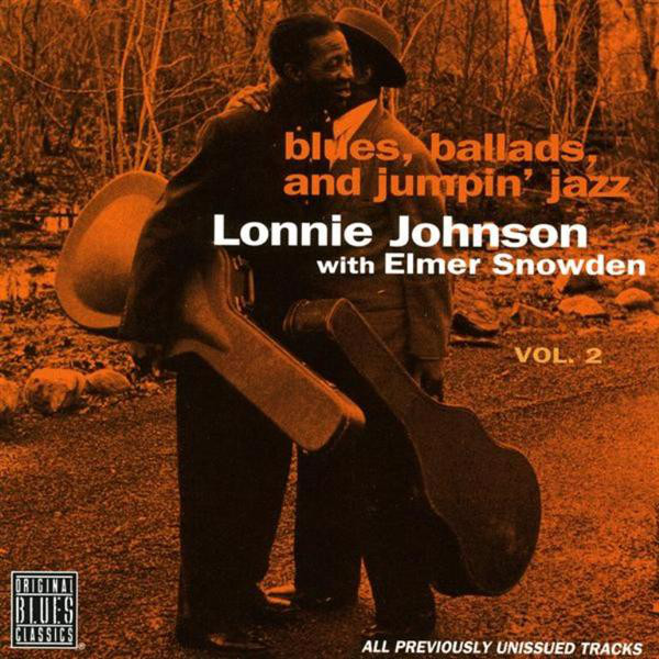 LONNIE JOHNSON - Lonnie Johnson With Elmer Snowden ‎: Blues, Ballads, And Jumpin' Jazz - Vol. 2 cover 