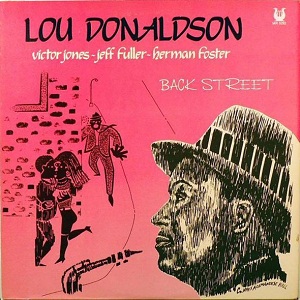 LOU DONALDSON - Back Street cover 