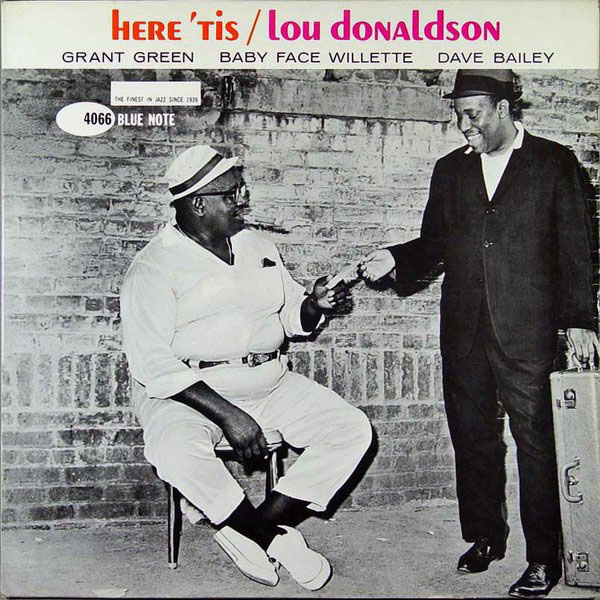 LOU DONALDSON - Here 'Tis cover 