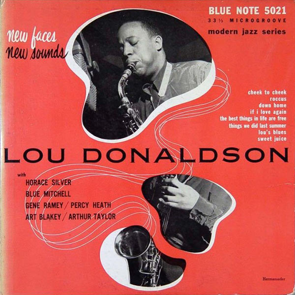LOU DONALDSON - New Faces - New Sounds cover 