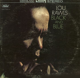 LOU RAWLS - Black and Blue cover 