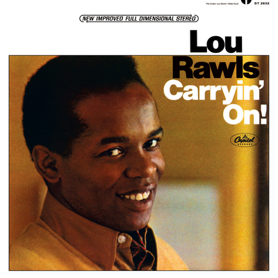 LOU RAWLS - Carryin' On! cover 