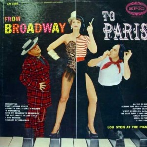 LOU STEIN - From Broadway to Paris cover 