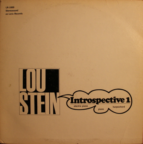 LOU STEIN - Introspective 1 cover 