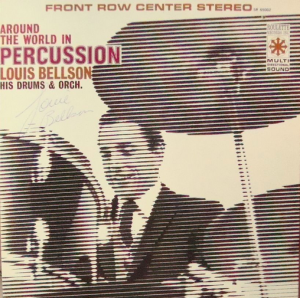 LOUIE BELLSON - Around The World In Percussion cover 