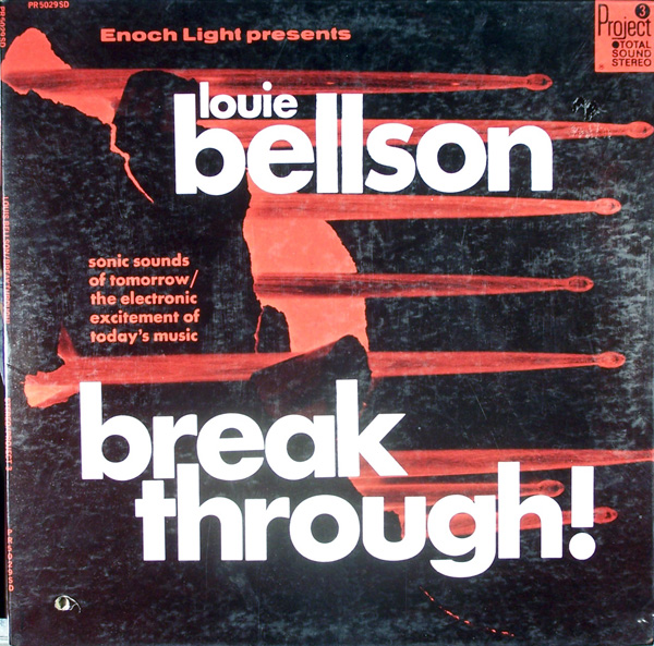 LOUIE BELLSON - Breakthrough! cover 