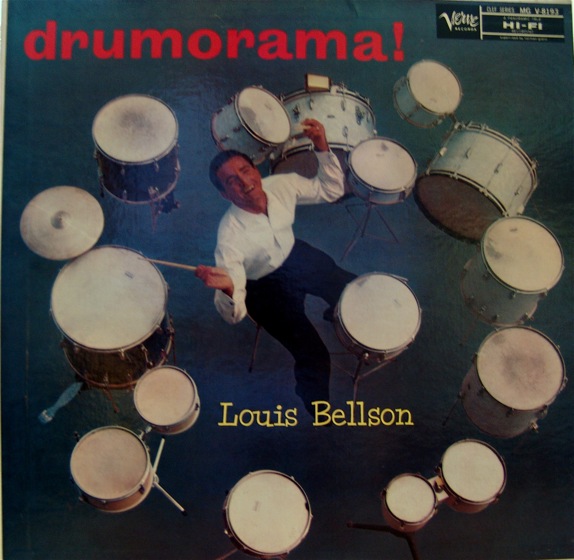 LOUIE BELLSON - Drumorama! cover 