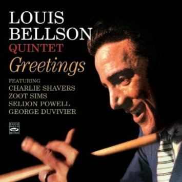 LOUIE BELLSON - Greetings cover 