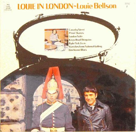 LOUIE BELLSON - Louie In London cover 