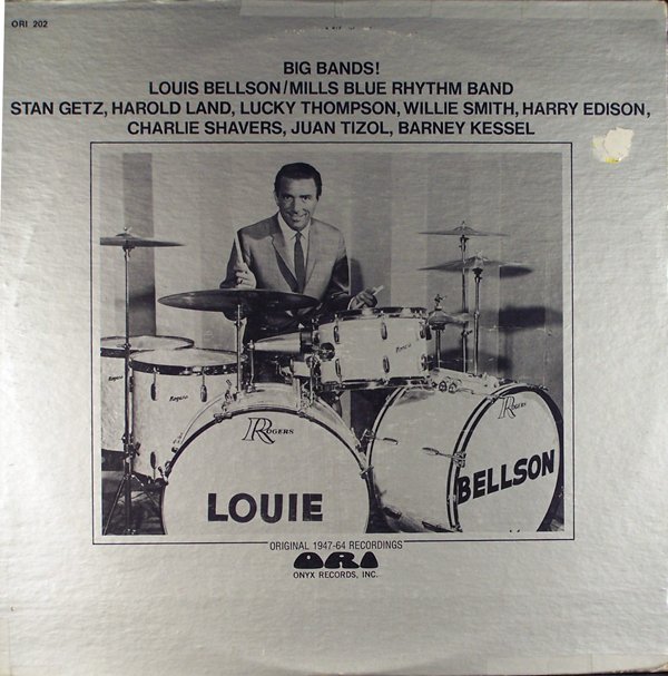 LOUIE BELLSON - Louis Bellson, Mills Blue Rhythm Band ‎: Big Bands ! cover 