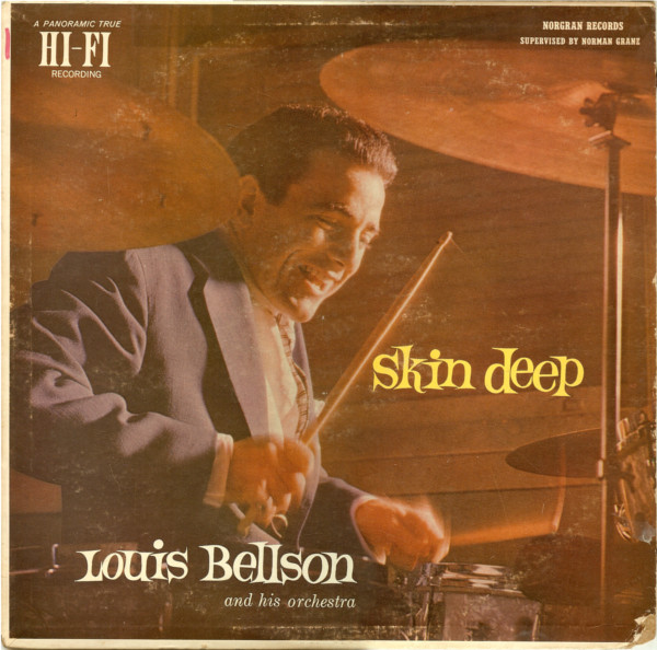 LOUIE BELLSON - Skin Deep cover 